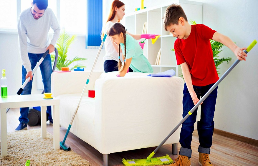 Cleaning your home:  tips and tricks